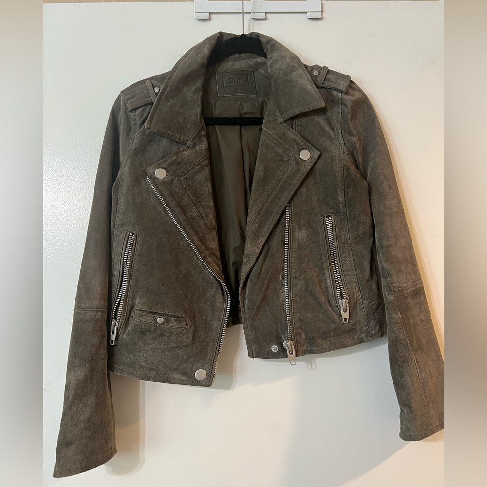 SL8 Leather Moto Jacket